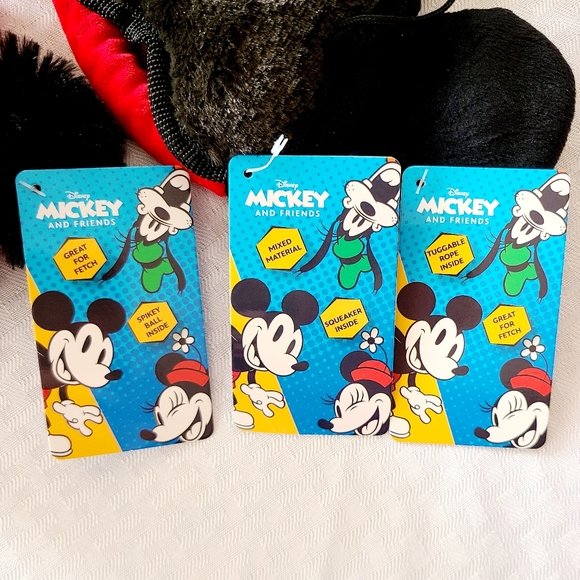 ๐50% OFF - NWTโผ๏ธ Set of 3 Different Minnie Mouse Dog Toys - Picture 12 of 13